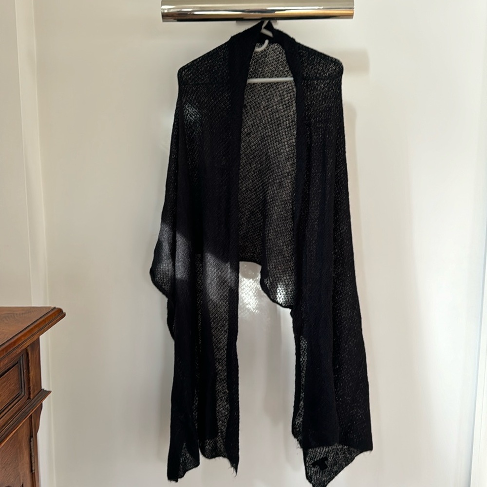 Ralph Lauren black shawl